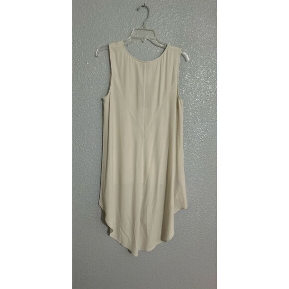 Eileen, Fisher, NWT Bone chambray airy organic cotton shift top size medium extr - Picture 3 of 6